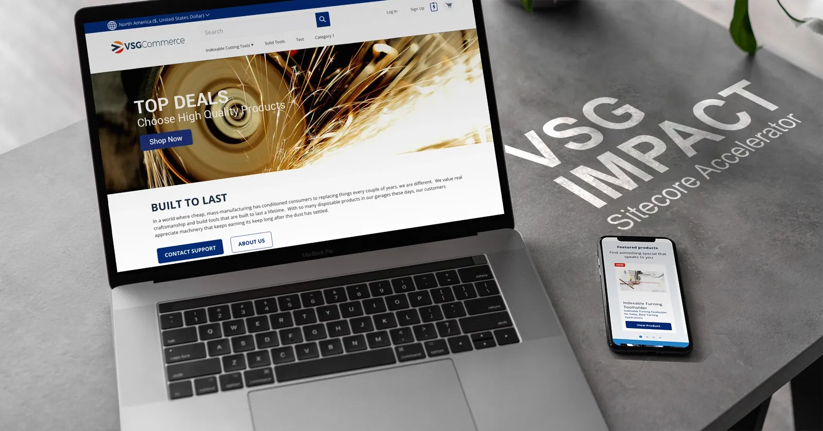 VSG impact branded commercial image