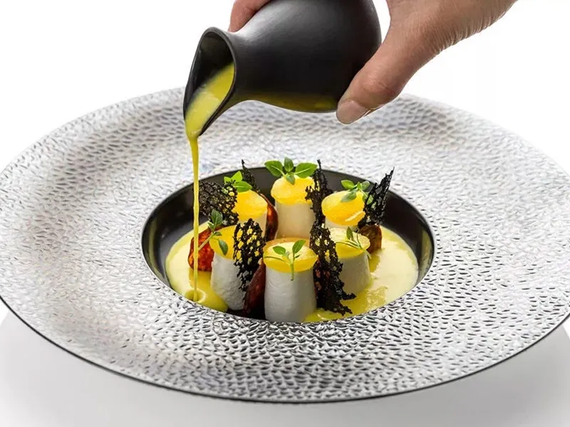 food in a plate