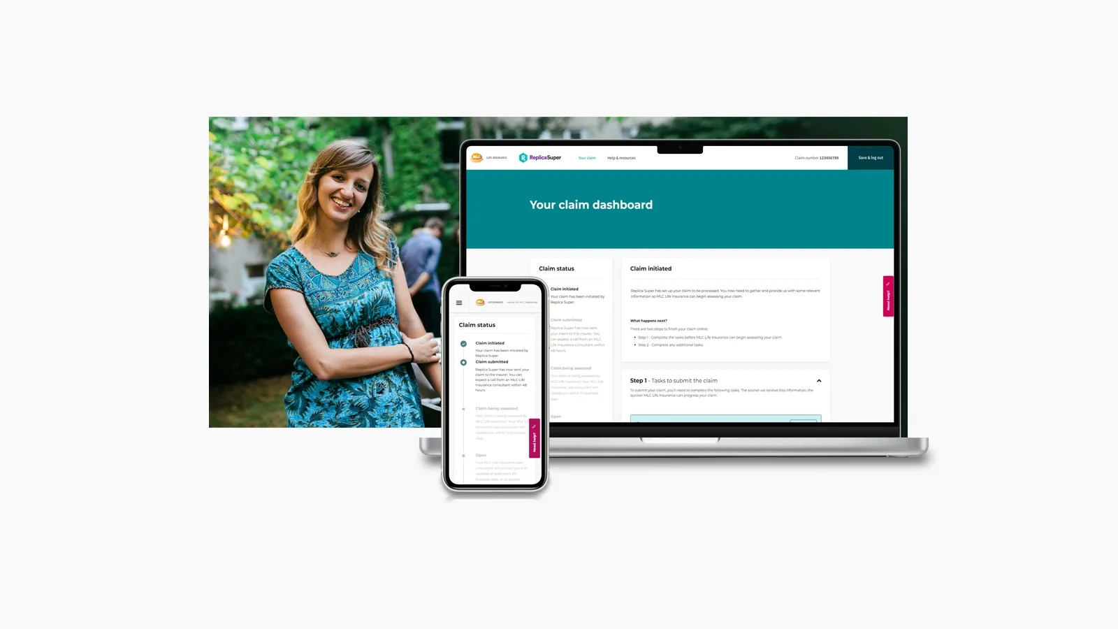 MLC Life Insurance webpage