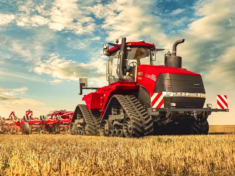 CNHI Tractor in a field