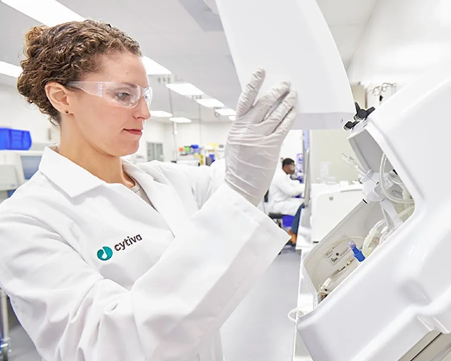 Scientist in the lab