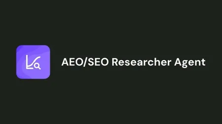 SitecoreAI AEO SEO researcher AI agent videothumbnail