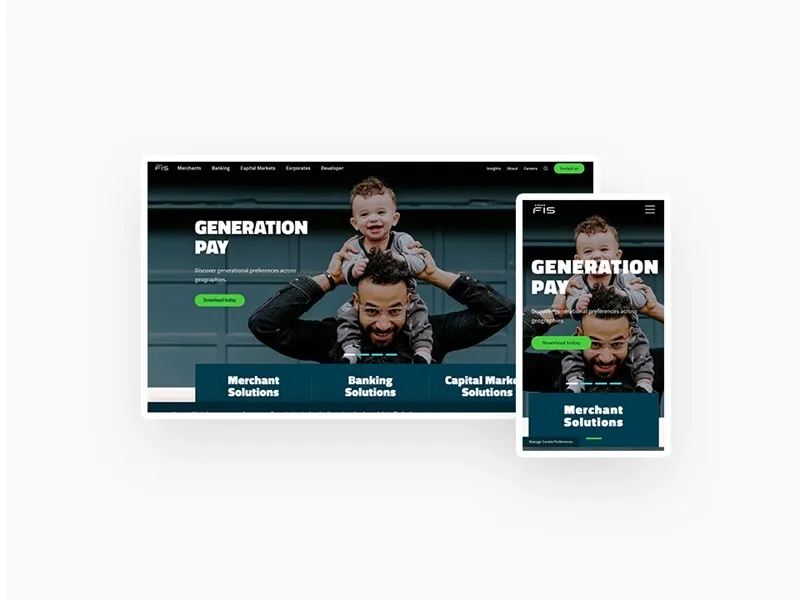 website page