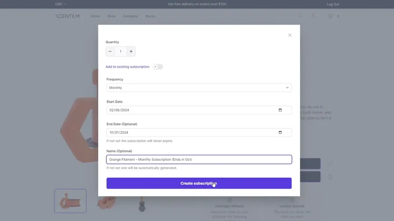 Form with fields