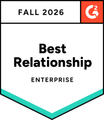 G2 Fall 2026 - Best Relationship Enterprise