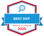 CMS Critic Awards 2025 Best DXP Badge