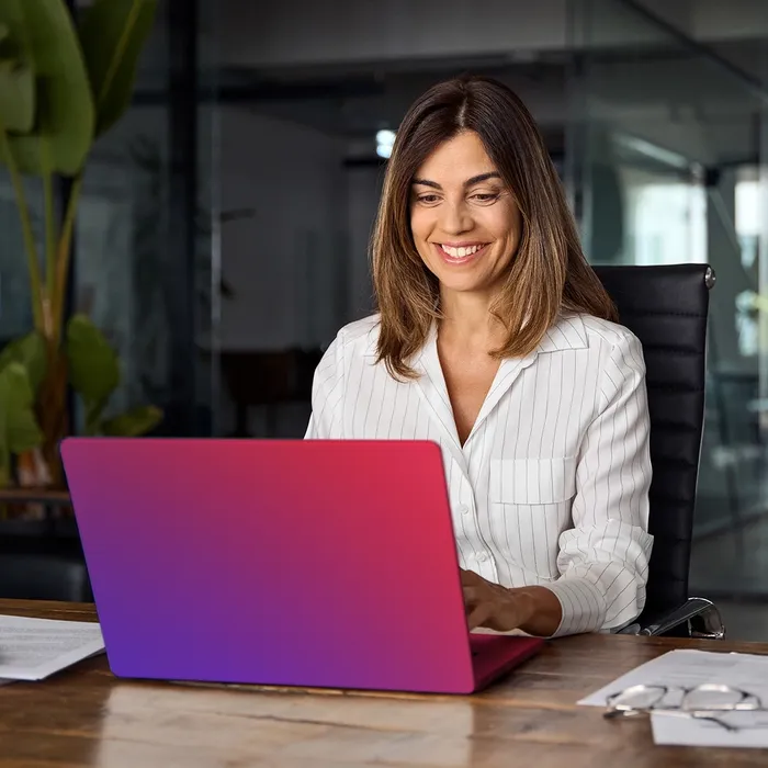 Laptop displaying Sitecore AI