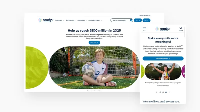 nmdp website screenshot