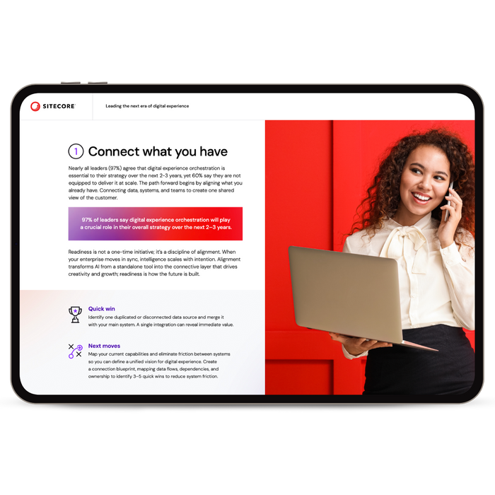 Digital Experience Report Mockup