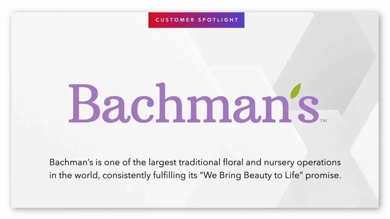 Bachman's Customer Spotlight video thumbnail