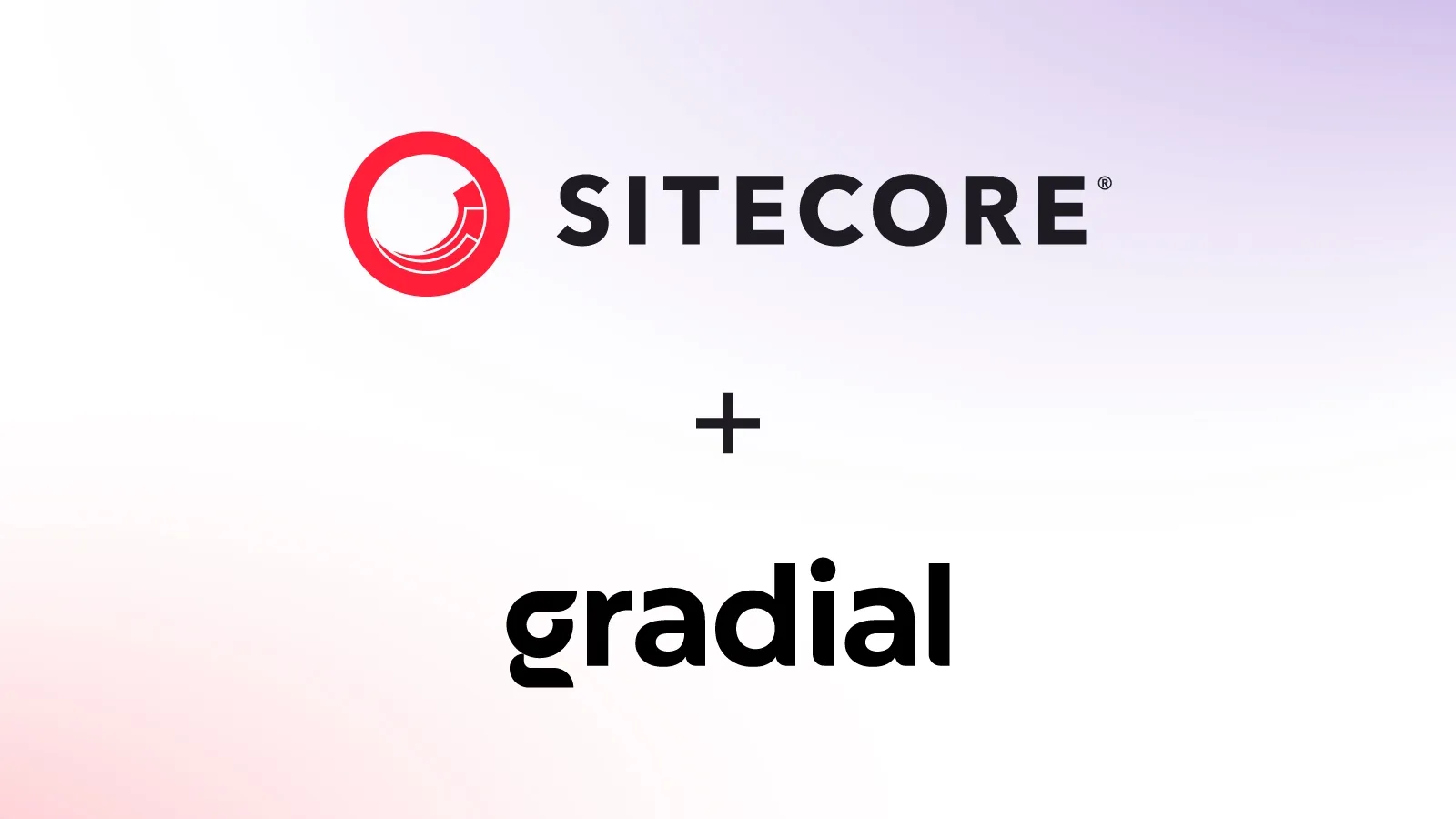 Sitecore + gradial _ logo lockup 1600x900