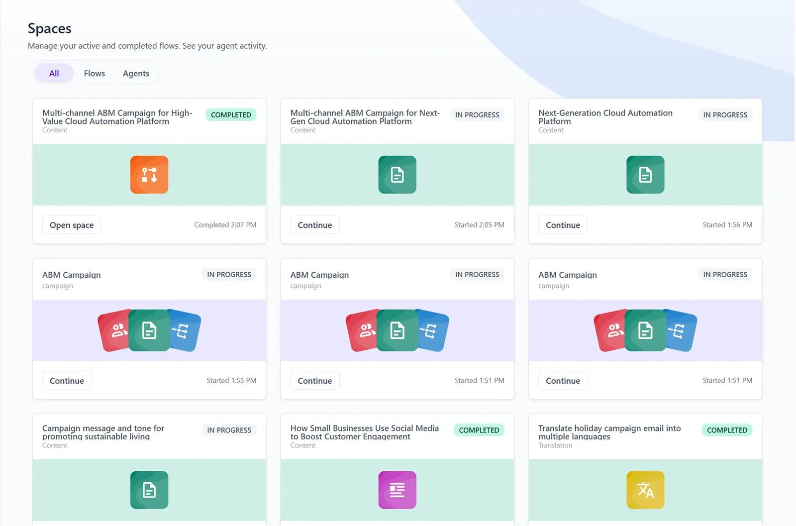 agentic studio spaces