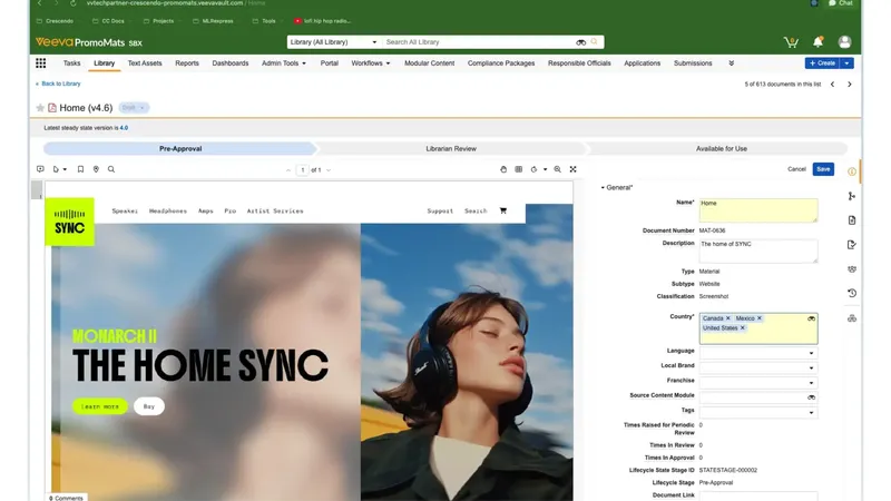 meta data viva