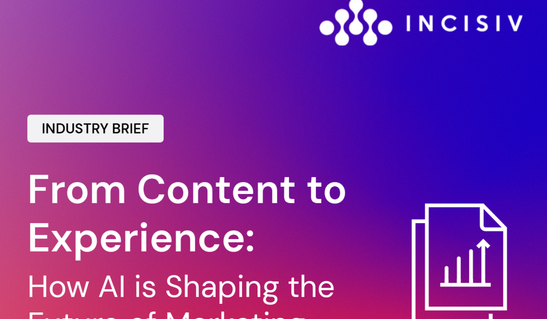 How AI is shaping the future of marketing: From content to experience