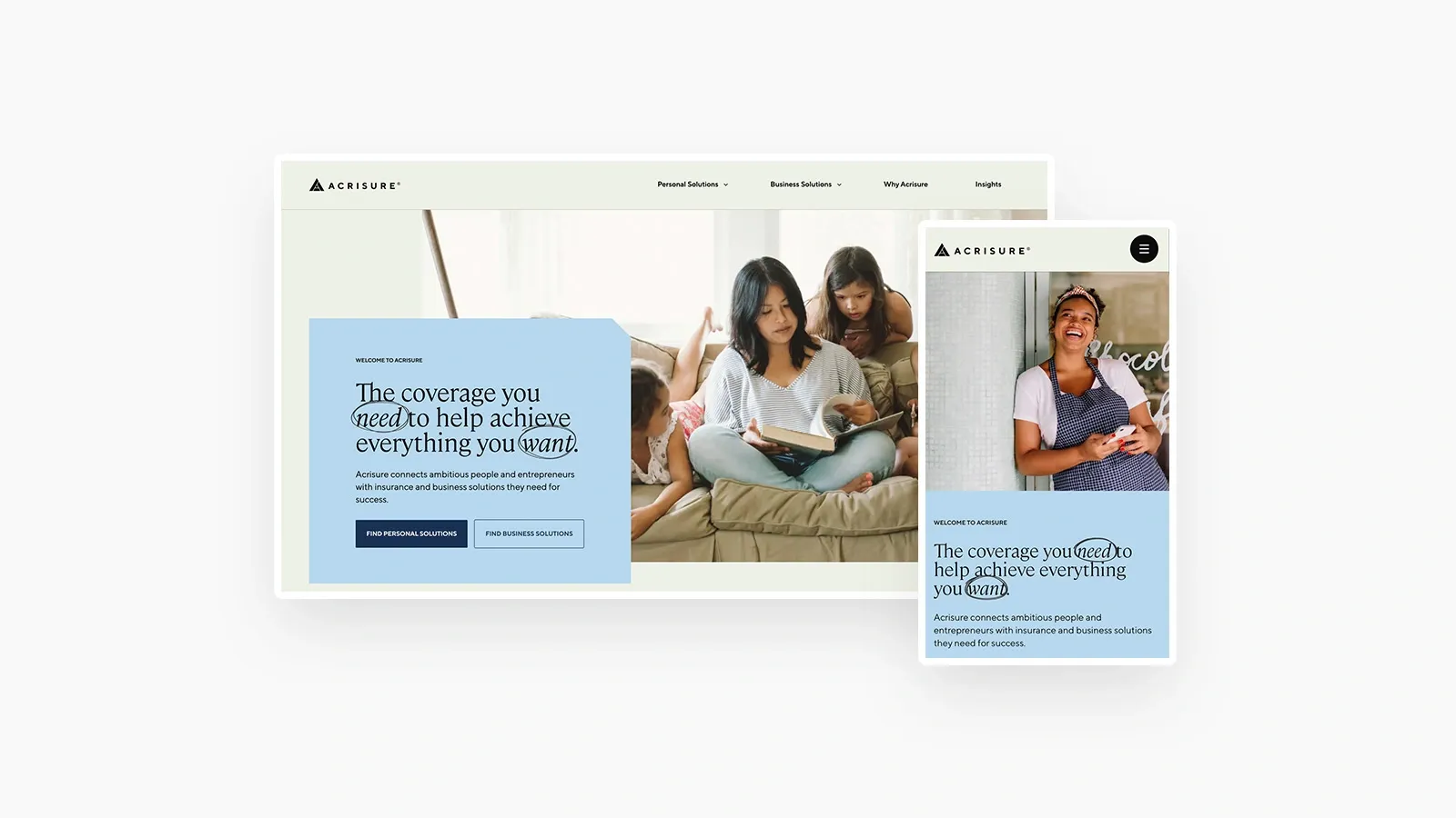 Acrisure website screenshot