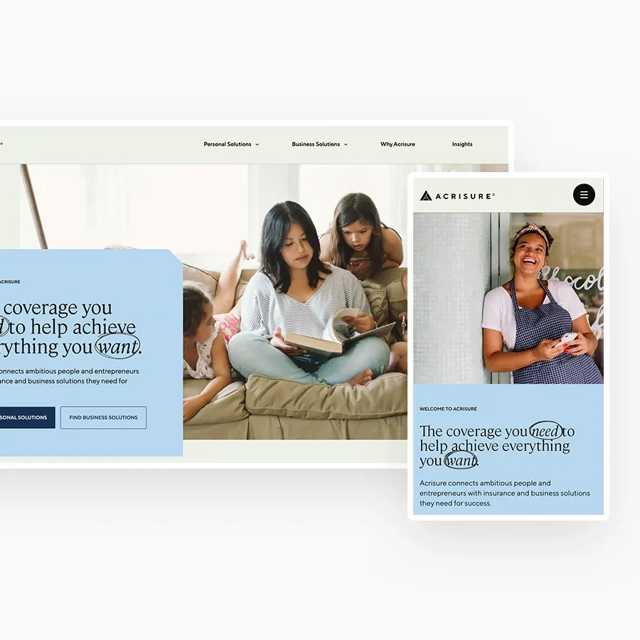 Acrisure website screenshot