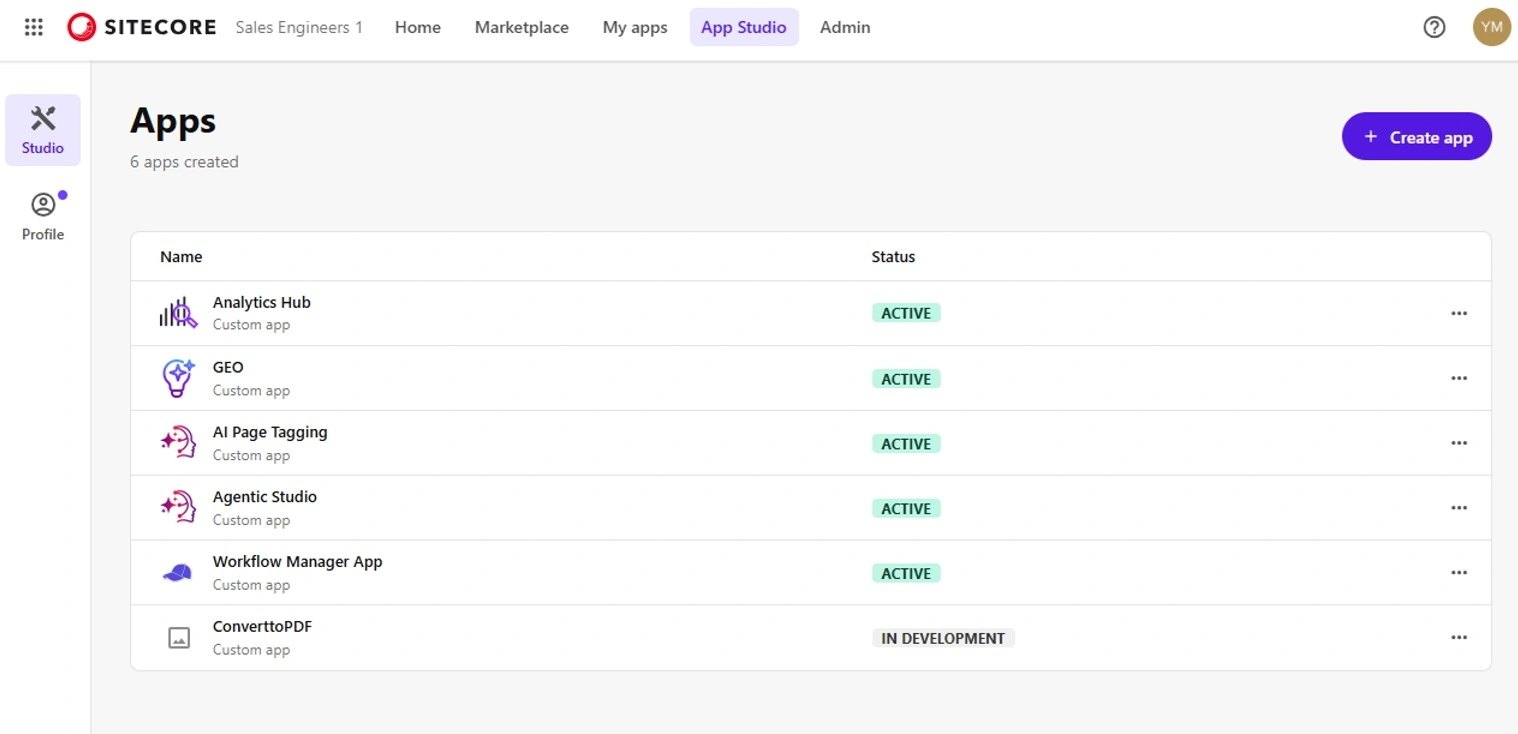 Sitecore Studio Blog
